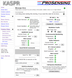 KASPR_control_panel